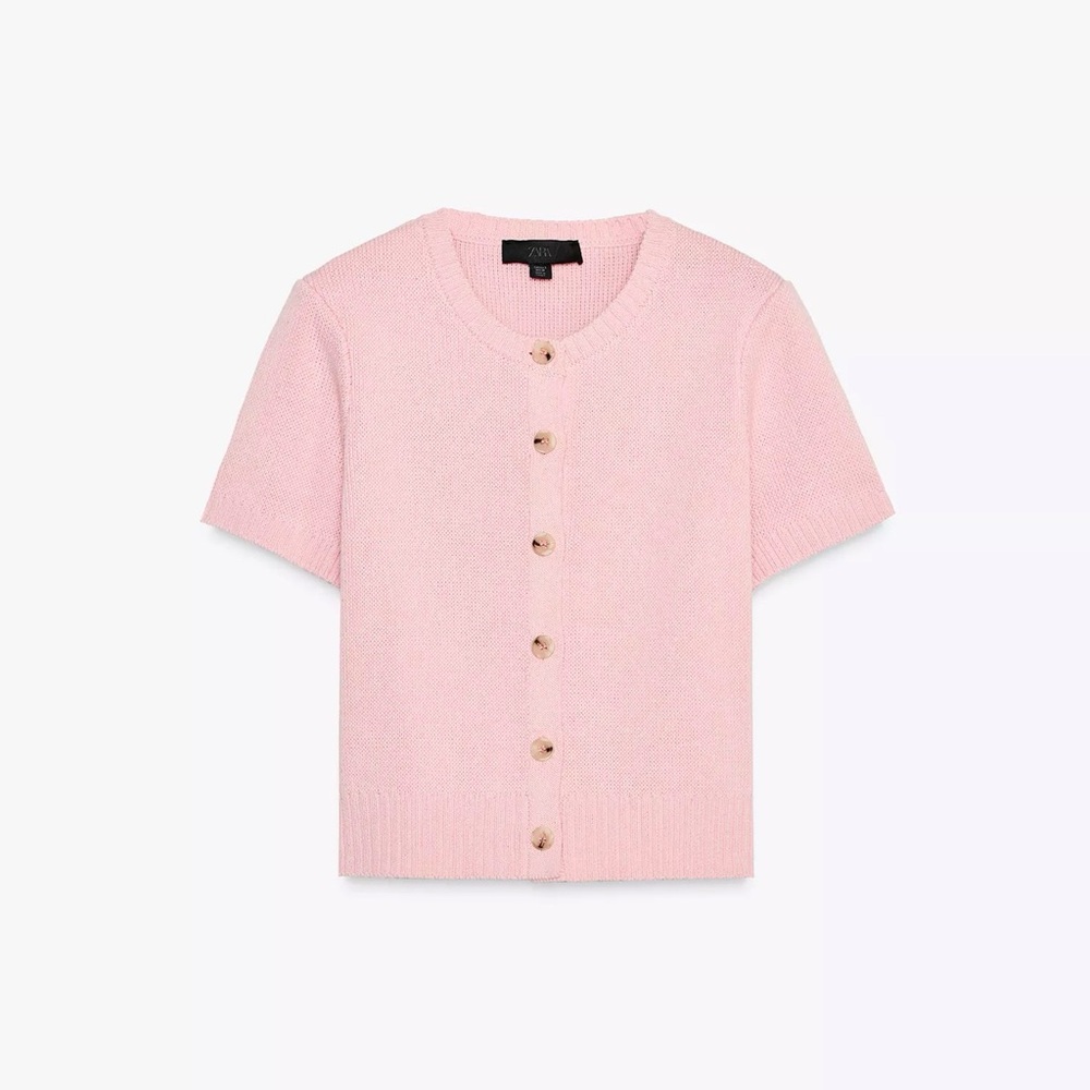 Zara Pink Knit Sweater and Matching Mini Skirt Set… Perfect for Valentine’s Day!